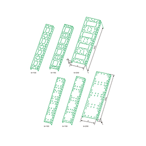 XQJ-ZH-01A、B組合式電纜橋架